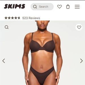 SKIMS Bra (Espresso)